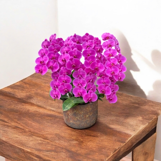 Hồ điệp tím để bàn 6/6/25